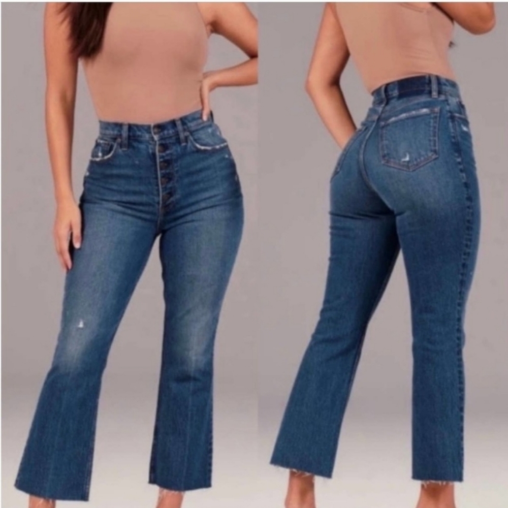 Abercrombie & Fitch High Waisted Jeans